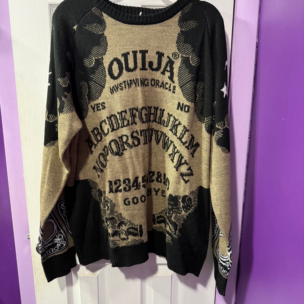 Hasbro Ouija Board Sweater